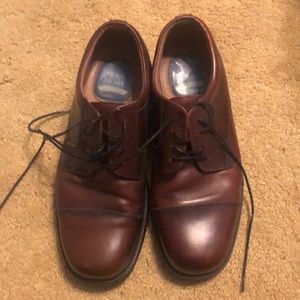 Nun Bush Comfort Gel Genuine Leather Dress Shoe